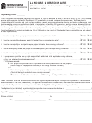 Form M-950mpc - Land Use Questionnaire