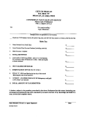 Sales Tax Form - Consumers 4% Tax On Sales And Services - City Of Pelican