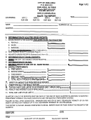 Sales Tax Report Form - City Of Unalaska