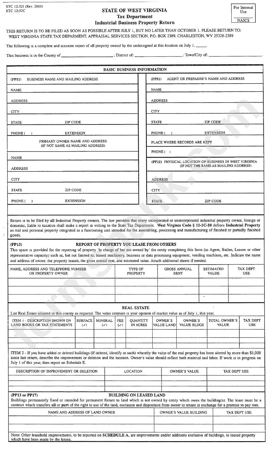 form-stc-12-321-industrial-business-property-return-form-printable