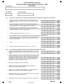 Personal Property Lease/rental Transaction Form Printable pdf