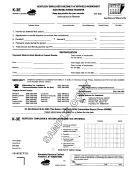 Form K-3e - Kentucky Employer's Income Tax Withheld Worksheet