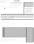 Form Au-932 - Inventory Report For Diesel Fuel Form - State Of Connecticut