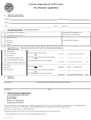 Form Ador 25-000 - Tax Clearance Application Form - Arizona Department Of Revenue