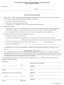 Oath Of Office And Bond Form - Lake County, Illinois