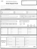 Form 14305 - Direct Deposit Form May 2014