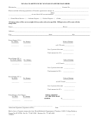 Cigarette Excise Tax Fuson Stamp Purchase Order Form - State Of Nevada