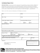 Form Fis 0568 - Confidential Report Form