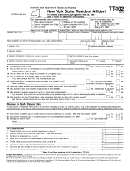 Form Tt-102 - New York State Resident Affidavit Form - New York State Department Of Taxation And Finance - New York