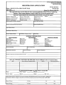 Registration Application Form