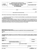 Form 872-p - Tax Attributable To Items Of A Partnership