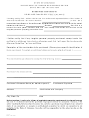 Form Gr-53 & Ar - Exemption Certificate Form - State Of Arkansas - Department Of Finance And Administration - Sales And Use Tax Section - 2008