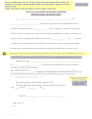 Certification Of Resolution Form