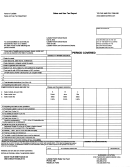 Sales And Use Tax Report Form - Parish Of Lasalle