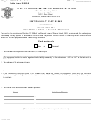 Form 500 - Application For Registered Limited Liability Partnership - 2005