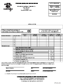 Privilege (sales) And Use Tax Return Form - Glendale