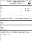 Form Wv/cem-1 - Registration Application For Cemeteries