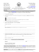 Form Cd-2 - Articles Of Incorporation Profit Amendment - 2014