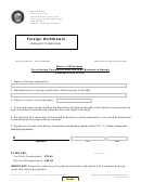Form Am 80.200 - Notice Of Withdrawal For A Foreign Corporation Qualified To Do Business