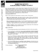 Oregon Tax Forms Filling Information Sheet - Oregon Employment Department - Oregon Printable pdf