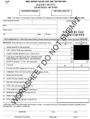 Form St - 450 - New Jersey Sales And Tax Return (salem County) Quarterly Return