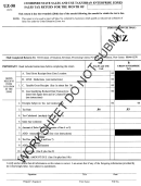 Form Uz - 50 - Combined State Sales And Use Tax/urban Enterprise Zones Sales Tax Return For The Month Of Form