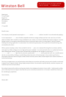 Care Assistant Cover Letter Template