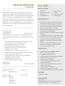 Personal Summary Template - Care Assistant Resume