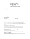 Authorisation Form For Representation - City Of Alabaster Revenue Department