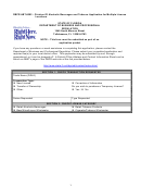 Form Dbpr Abt-6002 - Examination Application For Multiple License Locations Printable pdf