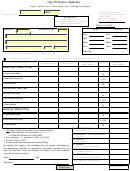 Sales / Seller's Use / Consumer's Use / Leasing Tax Report Form - City Of Decatur