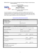 Form Dbpr Abt-6014 - Application For Location/increase In Series