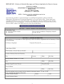 Form Dbpr Abt-6011 - Application For Caterer