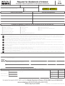 Form 21a - Request For Abatement Of Interest