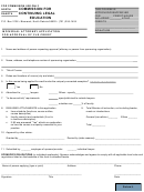 Individual Attorney Application For Approval Of Cle Credit Form - Commission For Continuing Legal Education