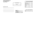 Sales And Use Tax Returns Form - Town Of Edwardsville Printable pdf