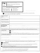 Form Fw 53-04 - Foreign Corporation Certificate Of Withdrawal