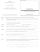 Form Mbca-12 - Application For Authority To Do Business Form - State Of Maine