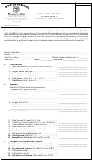 Form Ss-6002 - Summary Of Financial Activities Of A Charitable Organization