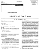 Form R - Inportant Tax Forms Printable pdf