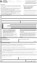Fillable Form 413/nnmft/web - Application For Refund Of Motor Fuel Tax Printable pdf