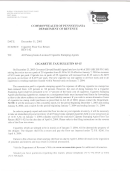 Cigarette Stamping Agent Floor Tax Return Form Printable pdf