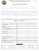 Dbpr Form Ab&t 4000a-200-1 - Cigarette Distributing Agent's Report
