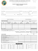 Dbpr Form Ab&t 4000a-205-1 - Taxable Cigarette Wholesale Dealer's Monthly Report