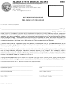 Form 08-4022 A - Authorization For Release Of Records