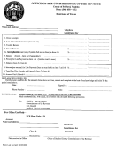 Remittance Tax Form - County Of Stafford