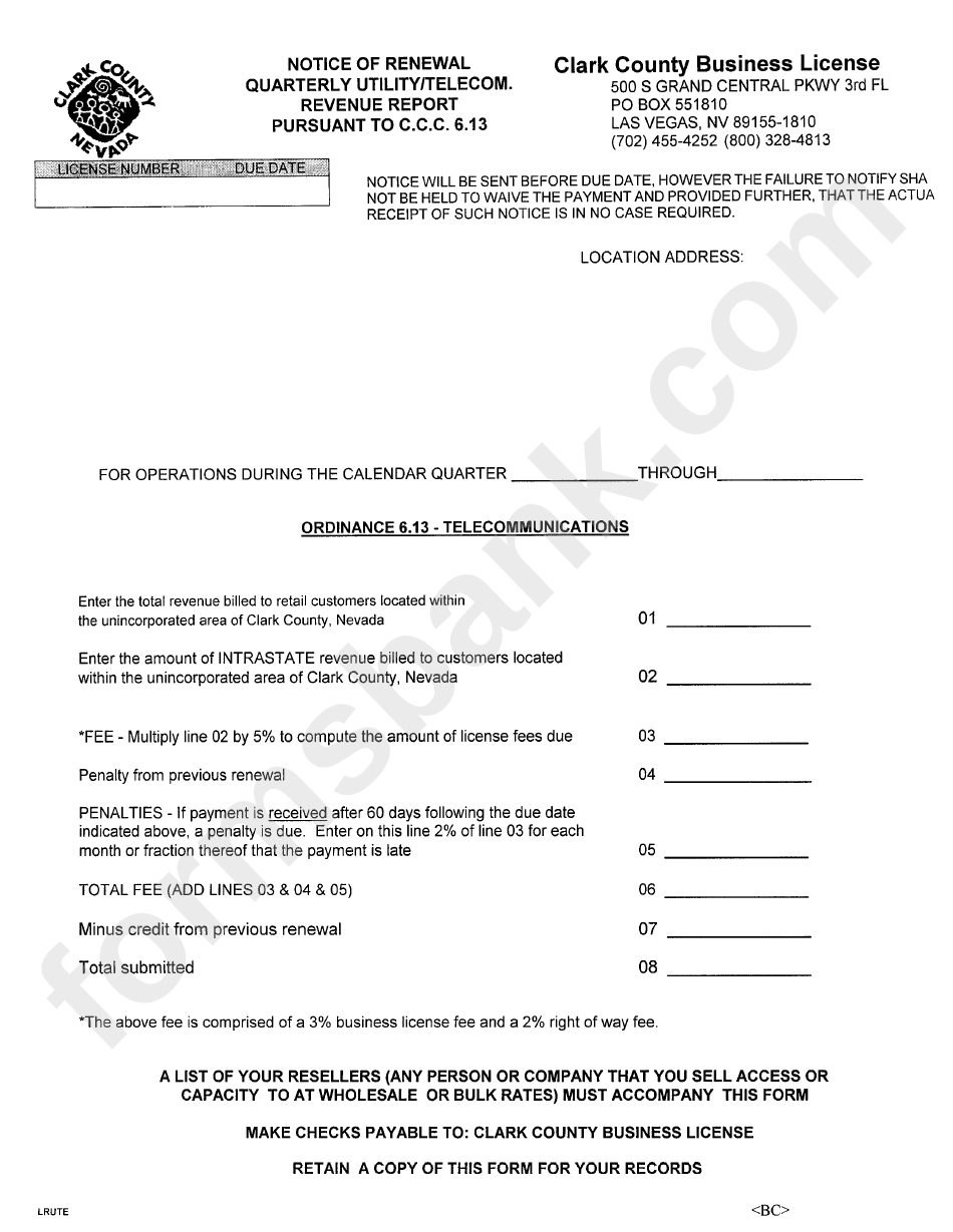 state of ohio business license form