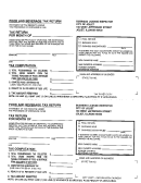 Food And Beverage Tax Return Form - Business License Inspector - City Of Joliet - Illinois