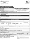 Consolidated Sales And Use Tax Report Form - West Baton Rouge Parish
