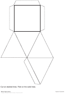 Square Pyramid Template